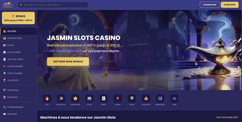 jasmin slots